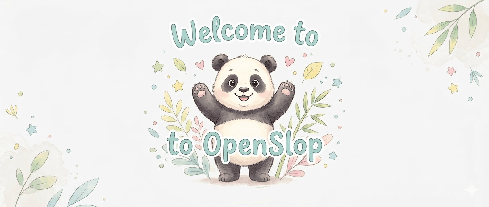 OpenSlop Welcome